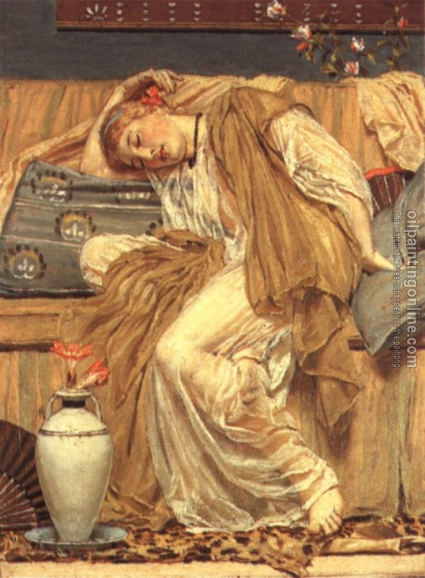 Moore, Albert Joseph - A Sleeping Girl